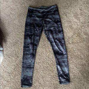 Reversible Black/Gray Yoga Pant